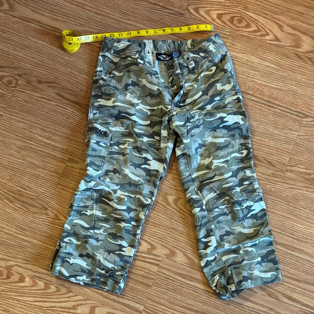 Harley-Davidson Camouflage Pants - Green and Tan